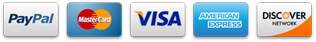 Use your PayPal, MasterCard, Visa, AmericanExpress, DiscoverCard